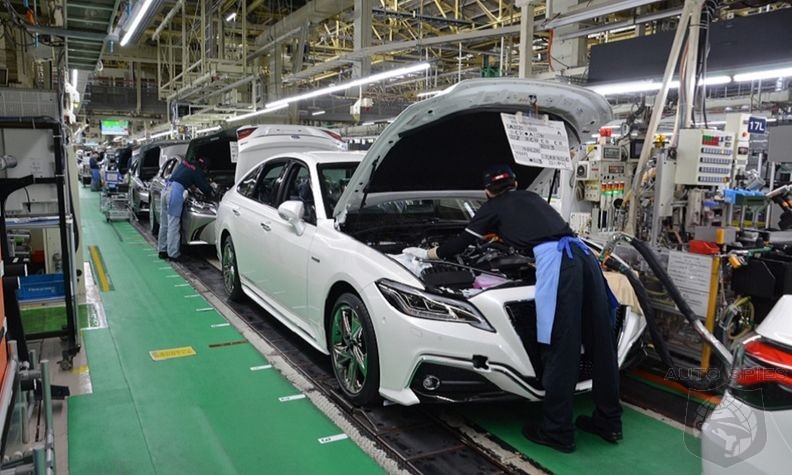 Toyota Slashes Production Again As Part Shortages Mount